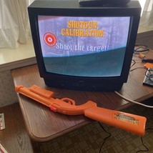 Big Buck Hunter Pro Plug &amp; Play TV Video Game Gun Controller Orange Gun ... - $27.69