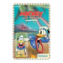 NEW 2022 Super7 Disney Vintage Hawaiian Donald Duck ReAction Action Figure - £19.46 GBP