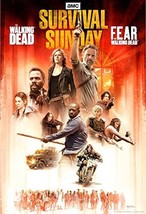 The Walking Dead &amp; Fear The Walking DEAD- 13&quot;x19&quot; Original Promo Movie Poster 20 - £15.65 GBP