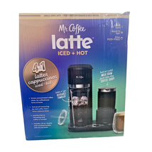 Mr. Coffee 4-in-1 Single-Serve Latte Iced and Hot Coffee Maker with Milk... - £61.91 GBP