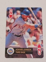 Howard Johnson New York Mets 1992 Major League Baseball Aces Card Queen Hearts - £0.76 GBP
