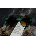 Janie And Jack Green Tinted Cat Eye Sunglasses Girls 0 -2 Years NEW - $19.54 CAD