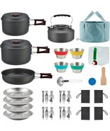 Bulin 37/27/20Pcs Camping Cookware Mess Kit Lightweight Backpacking, Car... - $1,670.86 MXN