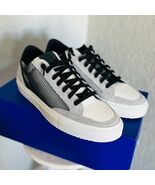 P448 Men&#39;s Soho Sneaker, Italian Leather, Black/Gray, Size 10.5, Euro 43... - $3,394.12 MXN