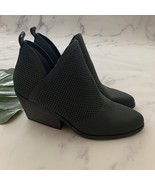 Eileen Fisher Womens Woven Knit Ankle Booties Size 10 Gray Block Heel Pu... - $71.74 CAD