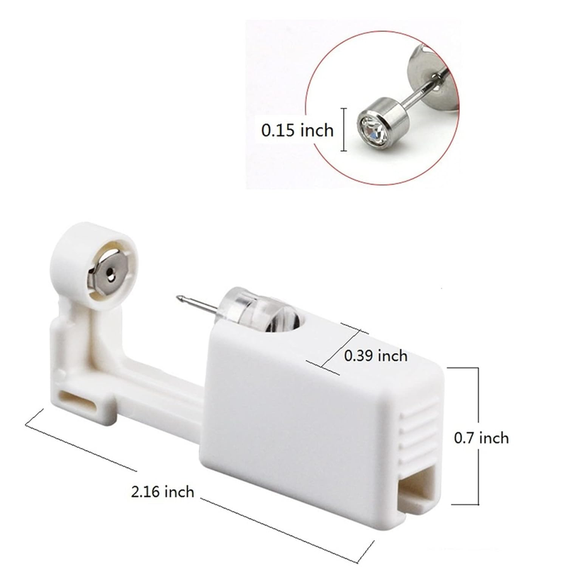 Pimoys 2Pcs Painless Ear Piercing Gun Disposable Safety Asepsis Piercing Tool Ki Item image 4