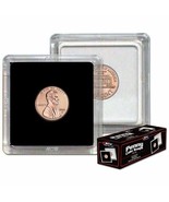 (25) BCW (2 x 2) COIN SNAPS - PENNY - BLACK - £17.32 GBP