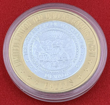 Casino Strike $10 The Great Seal Of The State Of Nevada Bally’s 777 Silver - £22.74 GBP