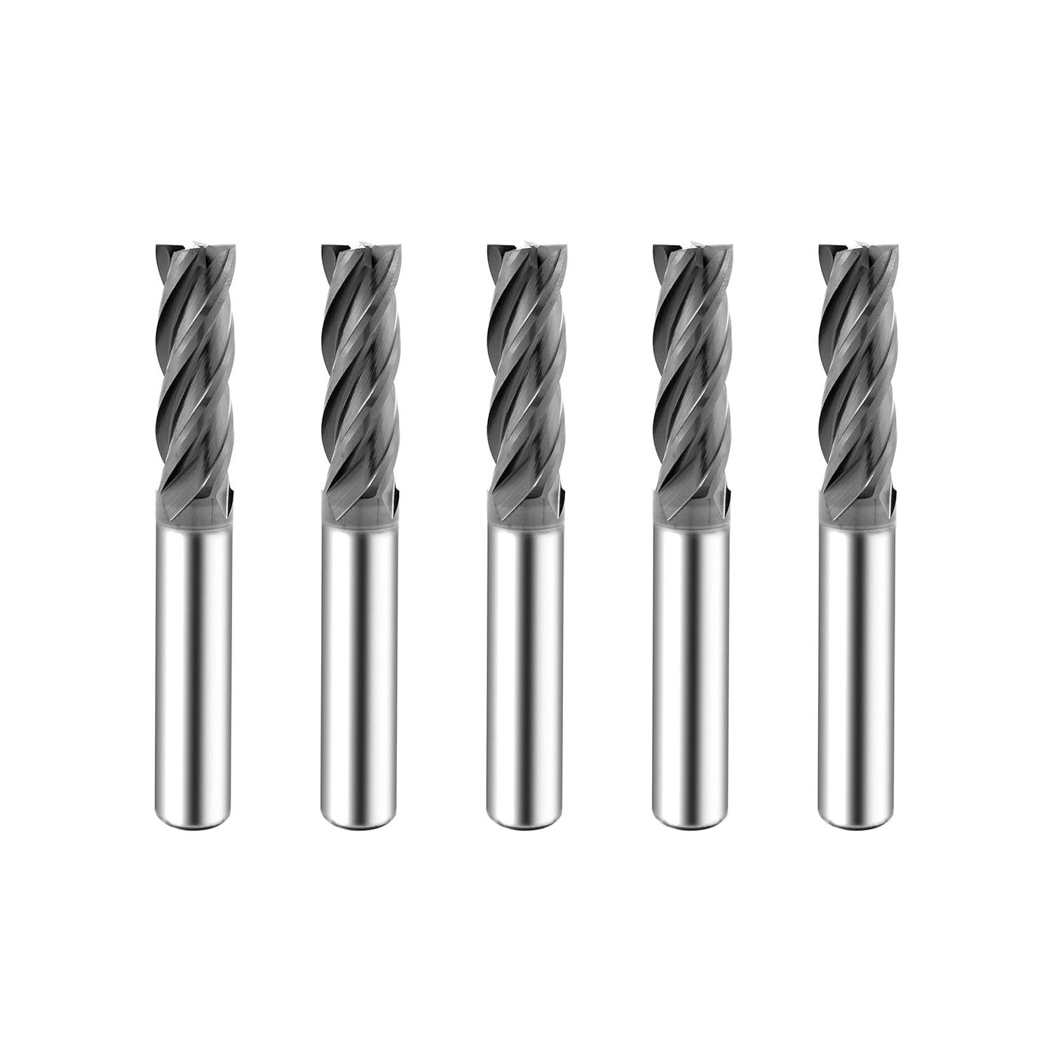 Speed Tiger Micrograin Carbide Square End Mill - 4 Flute - Ise3/16 4T (5... - $50.92