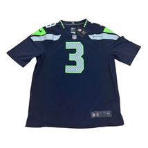 Seattle Seahawks Russell Wilson #3 Nike NFL Blue Home Jersey Men&#39;s Large NWT - $39.99