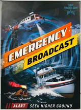 Emergency Broadcast - Ocean Boat Helicopter Rescue Intense Strategy Game NIB - $17.77