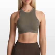 Nike x Skims Ribbed Seamless Racerback Bra Women's Sportswear Gym Top IU... - $89.91