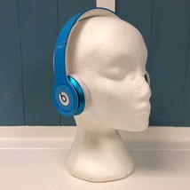 Beats By Dr. Dre Headphone Solo HD White &amp; Light Ice Blue Wired foldable - $47.12