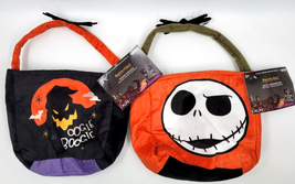 2 Disney The Nightmare Before Christmas Reusable Plush Halloween Treat Bags - £9.62 GBP