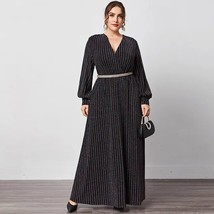 TOLEEN Plus Size Elegant Long Women Evening Corset Dresses 2023 Large Maxi Slim  - £95.98 GBP