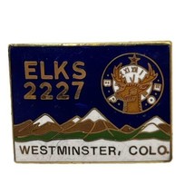 Westminster Colorado Elks Lodge Club Organization State Enamel Lapel Hat... - $5.95