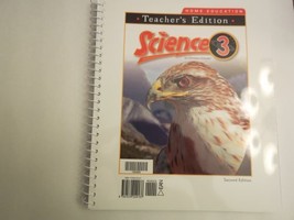 Science 3 for Christian Schools *Teacher Edition* (Teachers Edition) [Sp... - $14.00