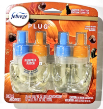 Febreze Plug Limited Edition 2 Pack Pumpkin Patch Scented Oil Refill Air Freshen - £22.44 GBP