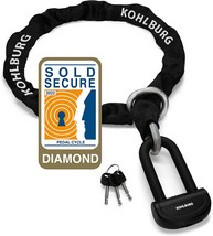 Kohlburg 13 Lbs Massive Motorcycle Security Chain Lock - 5 Ft Long With Our - £149.03 GBP