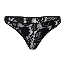 Men G-String Underwear Briefs Lace Thongs Panties Breathable Lingerie BK L - £23.97 GBP