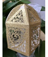 100pcs Wedding Favor Boxes,Laser Cut Gift Packaging Boxes,Wedding Favors - $48.00