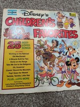Disney&#39;s Children&#39;s Favorites Volume 1 - 25 Songs  - LP - vintage - 1979 - £6.26 GBP