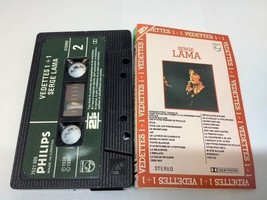 Serge Lama Cassette Tape Vedettes 1+1 1981 Philips Canada 2LP 7521-005 - £6.40 GBP