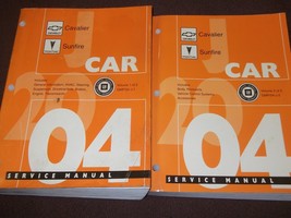 2004 Chevy Cavalier Pontiac Sunfire Service Workshop Repair Manual Set O... - $286.64