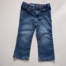 BootCut Blue Jeans Girl’s Size 3T Denim Medium Wash Trendy Preppy Casual... - $11.88