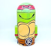 Teenage Mutant Ninja Turtle Piggy Bank Raphael The Tin Box Co. - $13.94 CAD