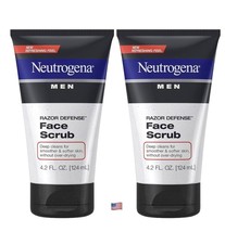 2x Neutrogena Men Razor Defense Face Scrub 4.2 fl oz - $49.49