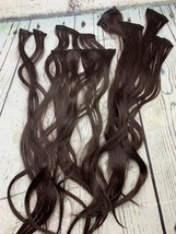 8 Piece Full Head Long Silky Curly Wavy Hair Piece 24&#39;&#39; Clip In Hair Extens - $28.49