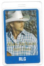 ALAN JACKSON 2002 Concert Tour Backstage Laminate Pass COUNTRY MUSIC - $14.84