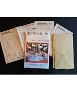 Butterick Pattern 4351 The Merry Goes Around Felt Christmas Skirt Orname... - $385.51 MXN