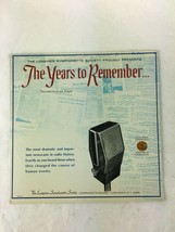 The Years to Remember - £5.52 GBP