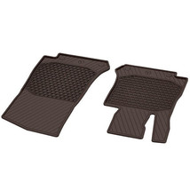 Rubber Floor Mats Espresso Brown 2-piece GLC X253 Mercedes-Benz - $152.99