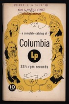 Complete Catalog of Columbia LP 33 1/13 rpm Records 1951 - £14.04 GBP