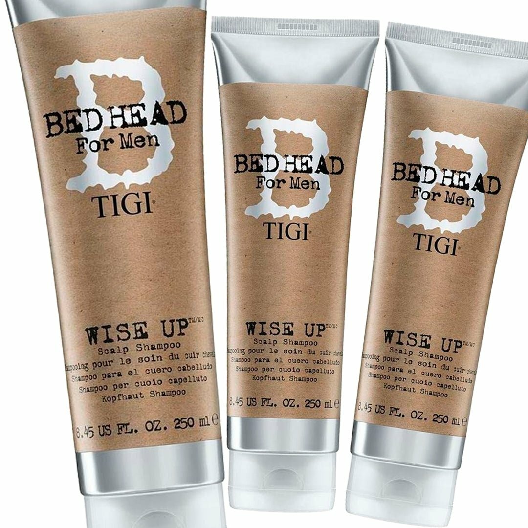 Tigi Bed Head For Men Wise Up Scalp Shampoo 8.45 Oz - Pack of 3 - $36.75