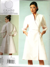 Vogue V1239 Misses 14 to 20 Chado Ralph Ricci Dress UNCUT Sewing Pattern - £17.77 GBP