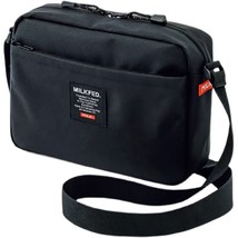 MILKFED 10-pocket shoulder bag W25×H17.5×D7.5cm Novelty black - $83.84