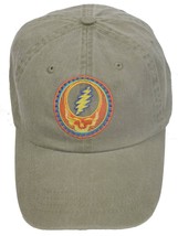 Grateful Dead Hat- Orange Sunshine Stealie Embroidered Baseball Cap / hat /Dead  - £25.45 GBP