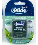 New Oral-B Glide Mint Dental Floss with The Freshness of Tea Tree Oil 40m - £8.47 GBP