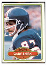 1980 Topps Gary Shirk New York Giants Football Card VFBMA - £3.05 GBP