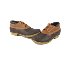 Vintage 90s LL Bean Bean Boots Mens Size 9 N Narrow Waterproof Duck Boot... - £59.31 GBP