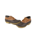 Vintage 90s LL Bean Bean Boots Mens Size 9 N Narrow Waterproof Duck Boot... - £58.62 GBP