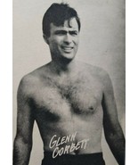 Glenn Corbett Shirtless Beefcake Postcard Route 66 TV Original NOS Vintage - £18.17 GBP