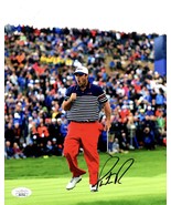PATRICK REED Autograph SIGNED 2014 RYDER CUP 8x10 PHOTO SCOTLAND JSA CER... - $171.91 CAD