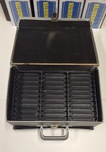 60 Cassette Tape Carrying Case Double Sided Made In USA Storage Containe... - $19.87