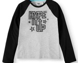 Athletic Works ~ Youth Small (6/6X) Shirt/Top ~ &quot;Hype It Up&quot; Black Lette... - $14.96