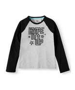 Athletic Works ~ Youth Small (6/6X) Shirt/Top ~ &quot;Hype It Up&quot; Black Lette... - $284.23 MXN